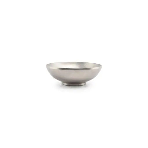 [614172] Bol 20xH7cm double paroi vintage argent Host 
