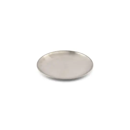 [791448] Assiette antique argent 20cm 