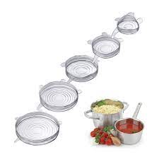 [23262260] SET 5 COUVERCLES  Ø6.5, 9.5,14.5,16.5, 20.5cm