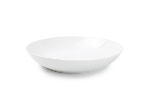 [750732] Assiette creuse 21xH4,5cm coupe Basic White