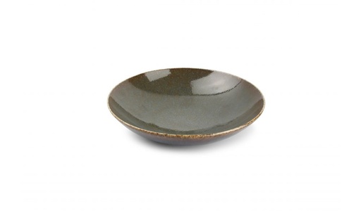 [740560] Assiette creuse 21xH5cm vert Cirro
