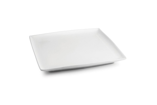 [702503] Assiette plate 16x16cm blanc Squito