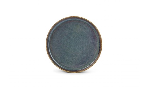 [740942] Assiette plate 20cm vert Pila