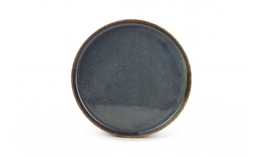 [740943] Assiette plate 25cm vert Pila