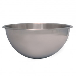 [3372.24] BASSINE 1/2 SPHERIQUE INOX Ø 24CM 3,6L