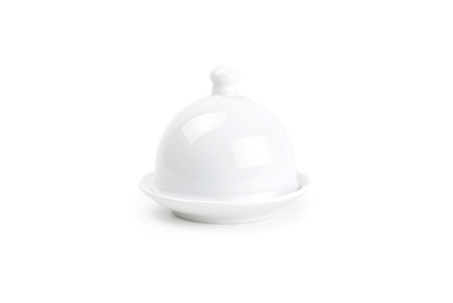 [703200] Beurrier 9xH8cm blanc Appetite