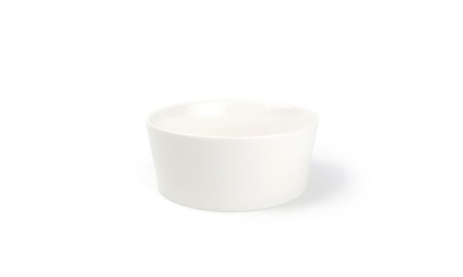 [711110] Bol 14xH6cm blanc Gusto