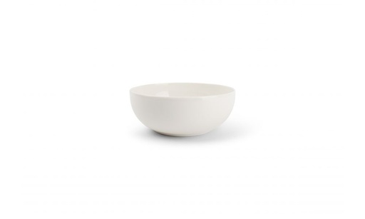 [740594] Bol 16xH5,5cm blanc Cirro