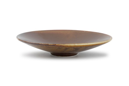 [604009] Bol 22,5xH4,5cm brown Escura