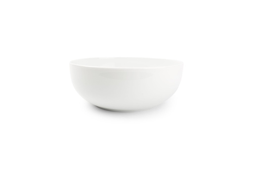 [740579] Bol 23xH8,5cm blanc Cirro