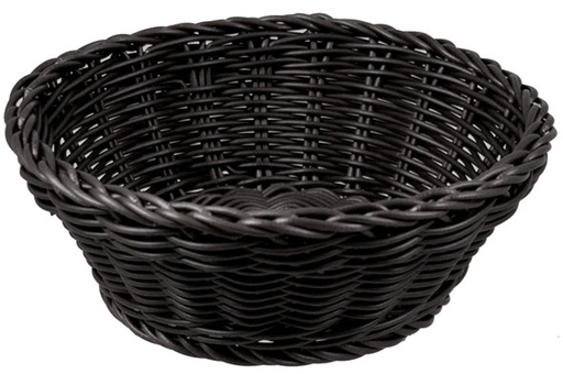 [WBS1020B] PANIER NOIR ROND D20XH8CM