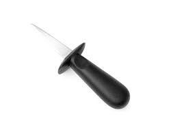 [781920] Oestermes recht 160 mm PP rvs