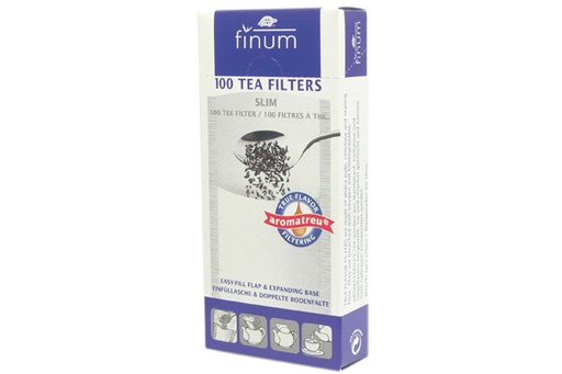 [4206700] Set 100 FILTRES THEE Finum L 8,2X18,2
