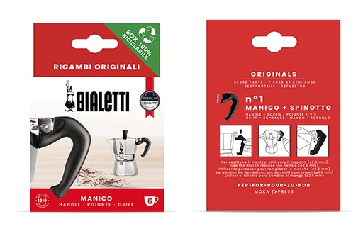 [0800243] POIGNEE MOKA EXPRESS 6T NEW