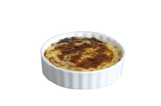 [E064612] Set 4 coupelles à crème brûlée D12Xh3cm
