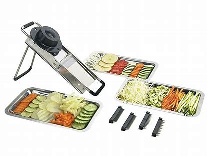 [20638B] Mandoline inox BRON original (sans protection)
