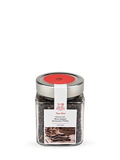 [35440] POIVRE NOIR VIETNAM 175 g Cube à épices - Tan Hoi TRANSPARENT