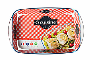 [580002] Plat four rectangulaire 2.6 l 35x22 cm