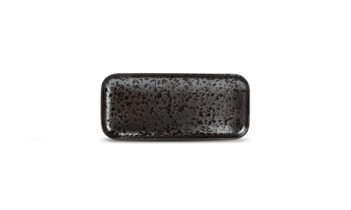 [605003] Assiette 22x10cm black Oxido