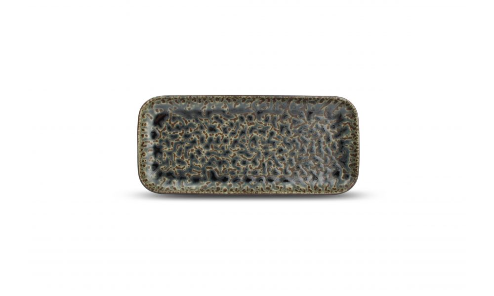 Serveerschaal 22x10cm emerald Oxido