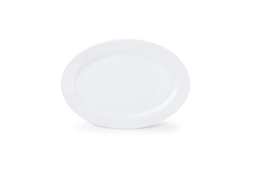 [750727] Assiette 24,5x17,5cm Basic White