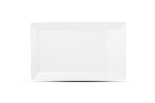 [703007] Plat à servir 36x21,5cm avec bord blanc Appetite