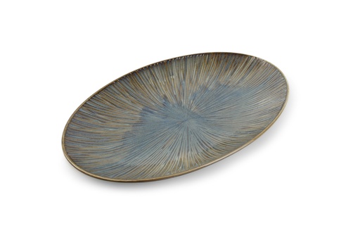 [605076] Plat de service 40x25,5cm forest Halo