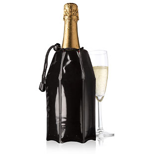 [240141] Refroidisseur champagne black Rapid Ice