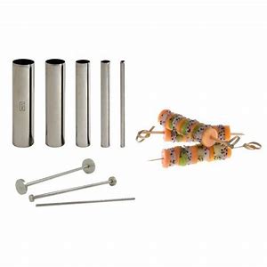 [ID1205] Set de tubes découpoirs ronds FOOD DESIGNER