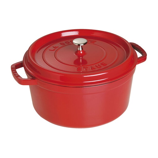 [1103006] Cocotte Staub D30 cm - cerise 8,35L