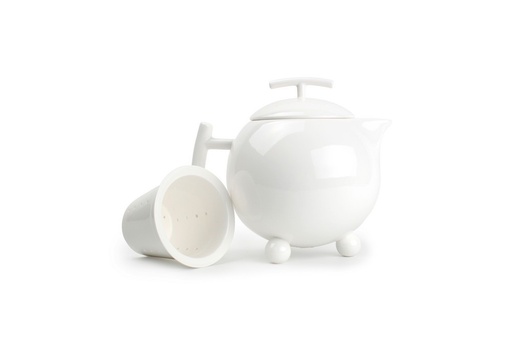 [702591] Théière 1L blanc Squito