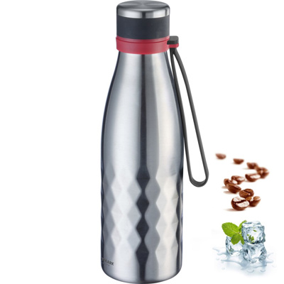 [5282226S] Bouteille isotherme »Viva«, 0,55 l silver