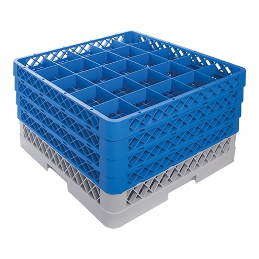 [CR2524] Rack pour verre à pied 25 comp D. max 9cm x H. max 24cm