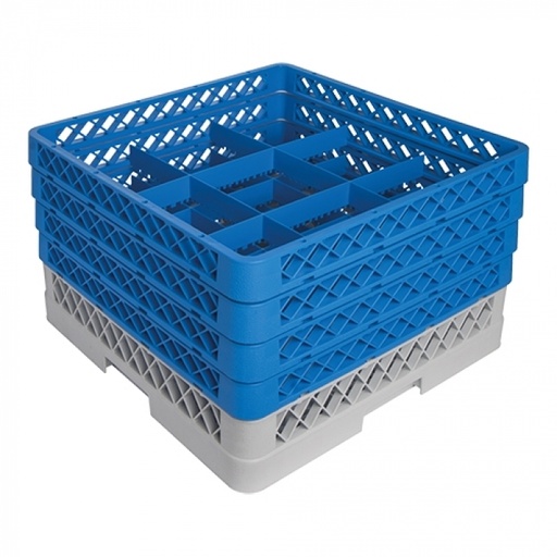 [CR0914] Rack tumbler 9 comp D. max 15cm x H. max 24cm