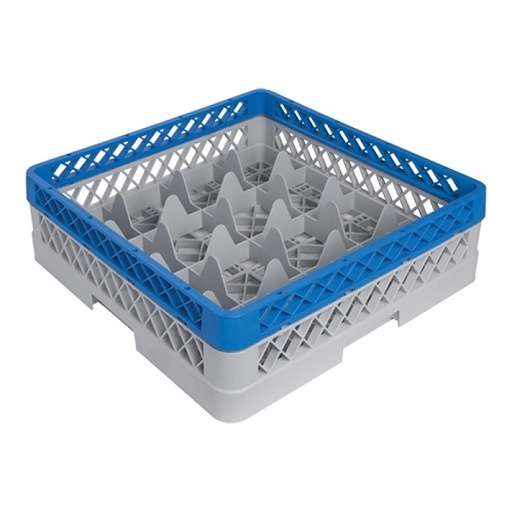 [CR1611] Rack tumbler 16 comp D. max 11.2cm x H. max 12cm