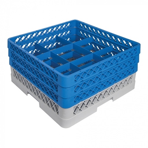 [CR0913] Rack tumbler 9 comp D. max 15cm x H. max 20cm