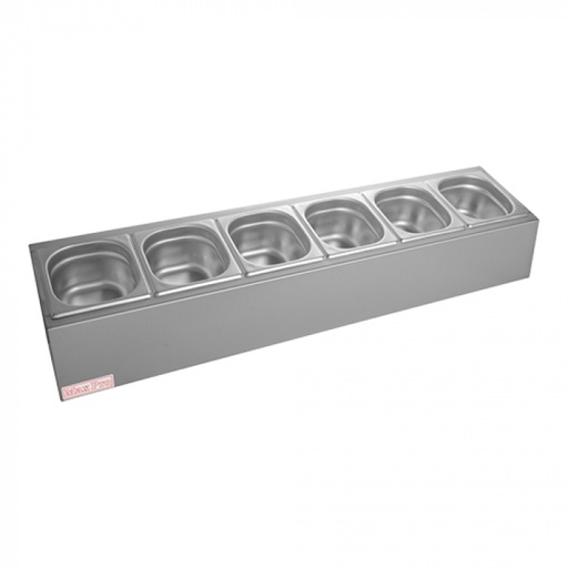 [921090] Rangement support avec 6 x GN1/6 H15