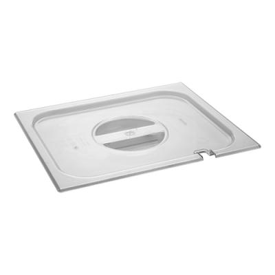 [953025] Couvercle Poly. GN1/2 encoche