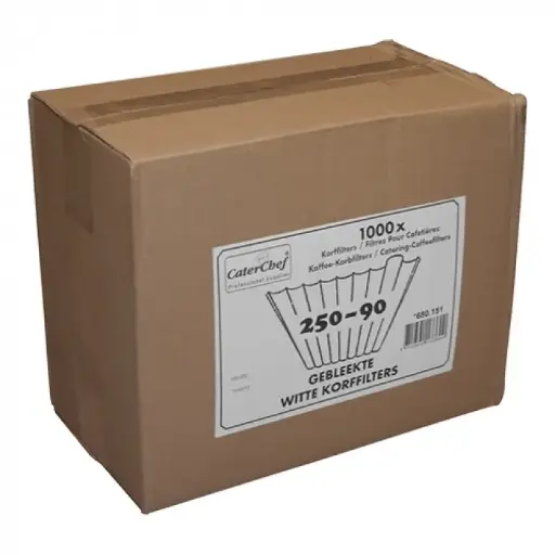 [680151] SET 1000 korffilter (gebleekt)