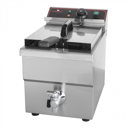 [688808] Friteuse CaterChef 8L Extra robinet de vidange