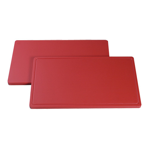 [882241] Planche découper 40x25cm rouge