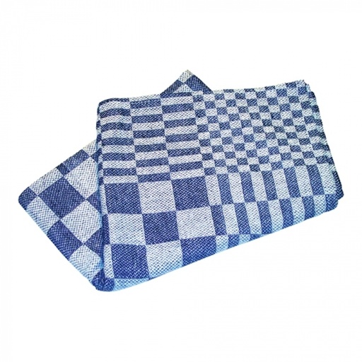 [878010] Essuie / torchon de cuisine bleu 65cm